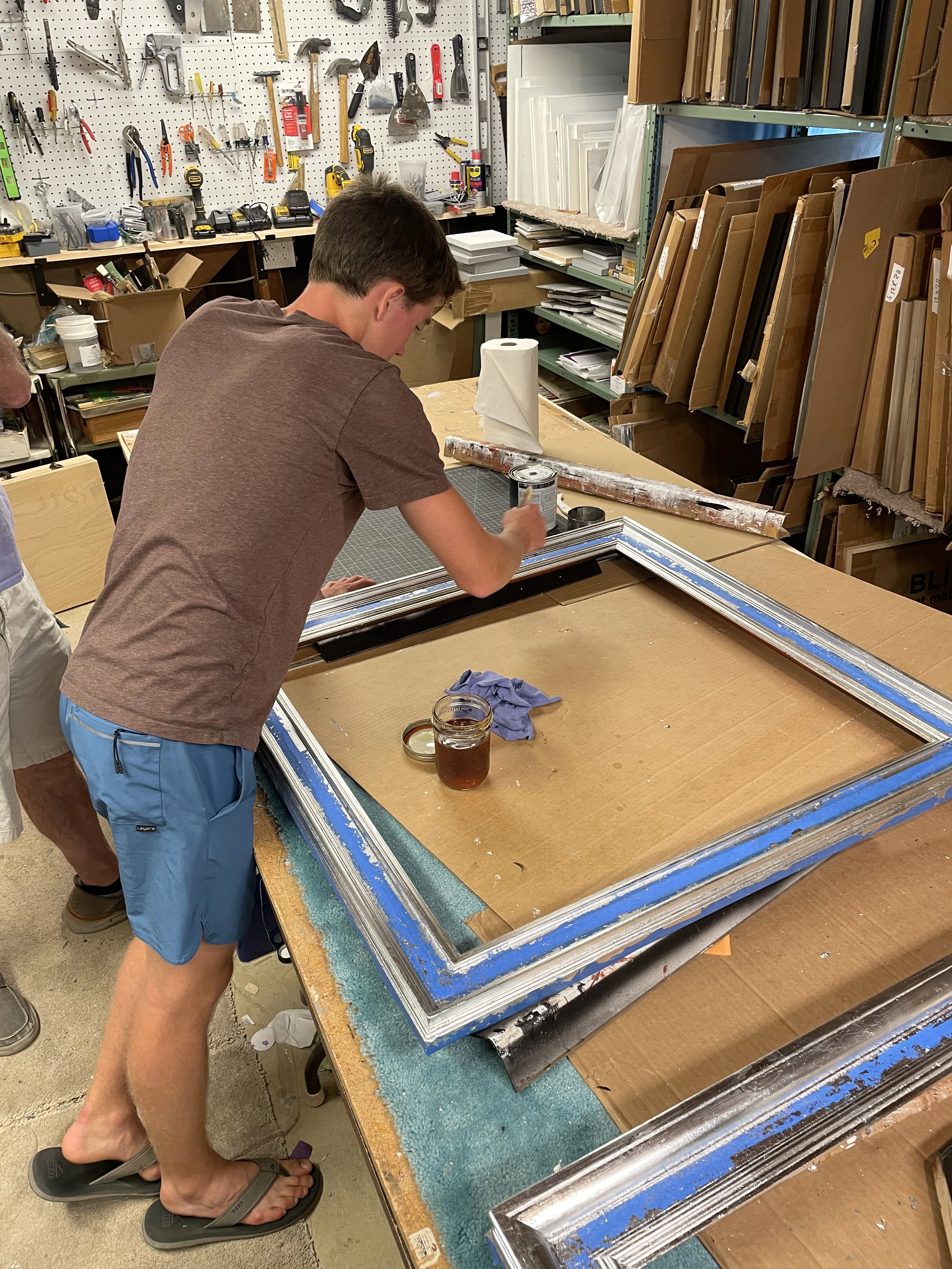 Tindall Fine Art Frames workshop